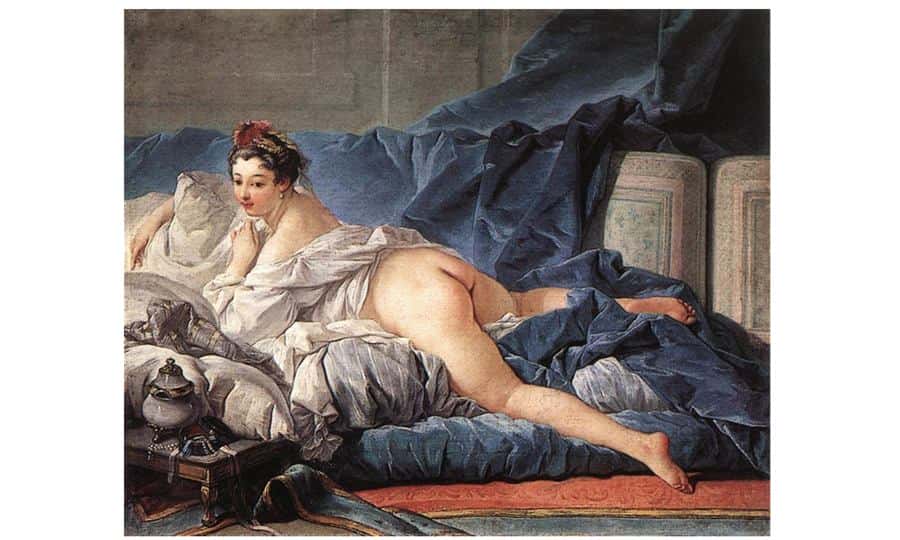 Francois Boucher Odalisque brune